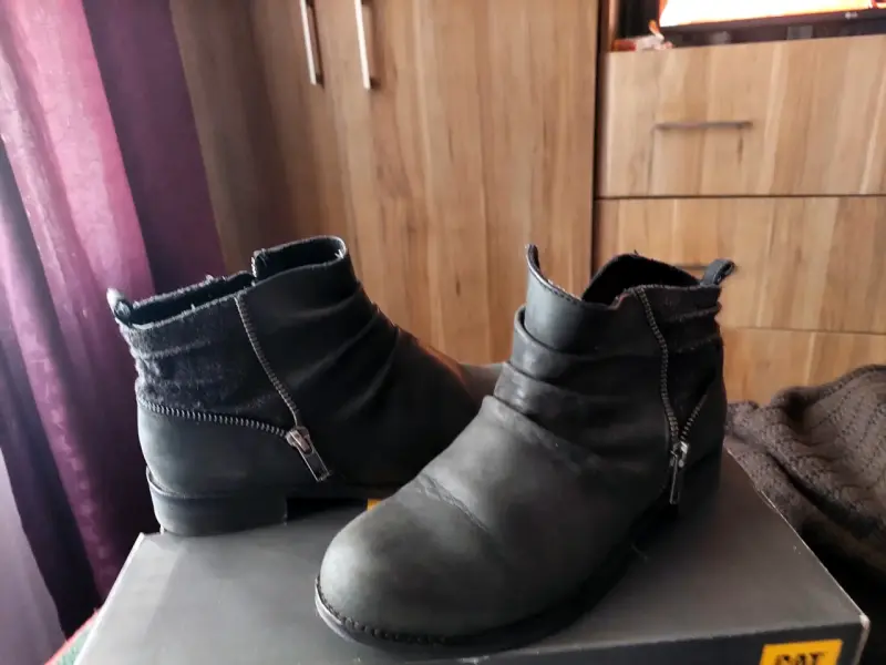 Botines negros Caterpillar mujer - 1