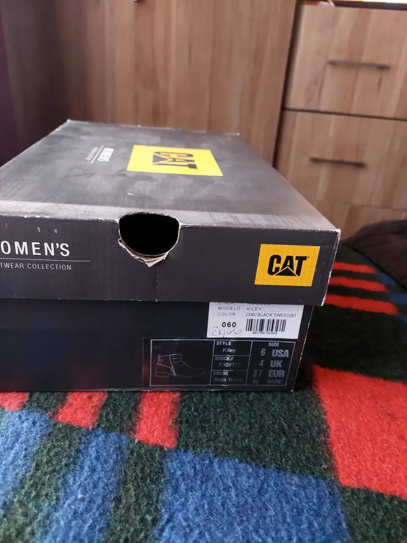 Botines negros Caterpillar mujer - 3