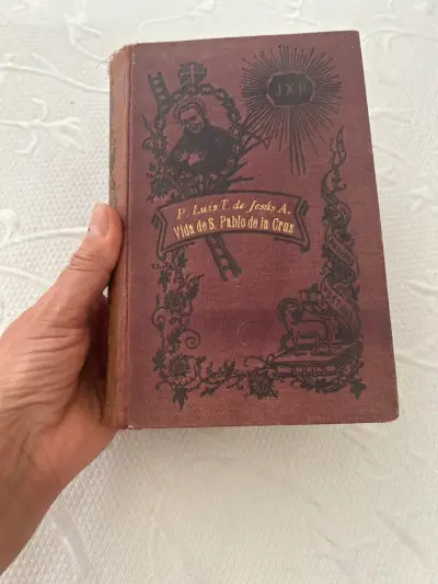 Libro antiguo 'Vida de S. Pablo de la Cruz' - miniatura 1