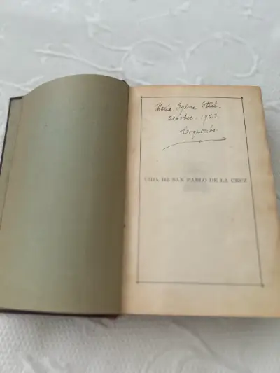 Libro antiguo 'Vida de S. Pablo de la Cruz' - miniatura 2