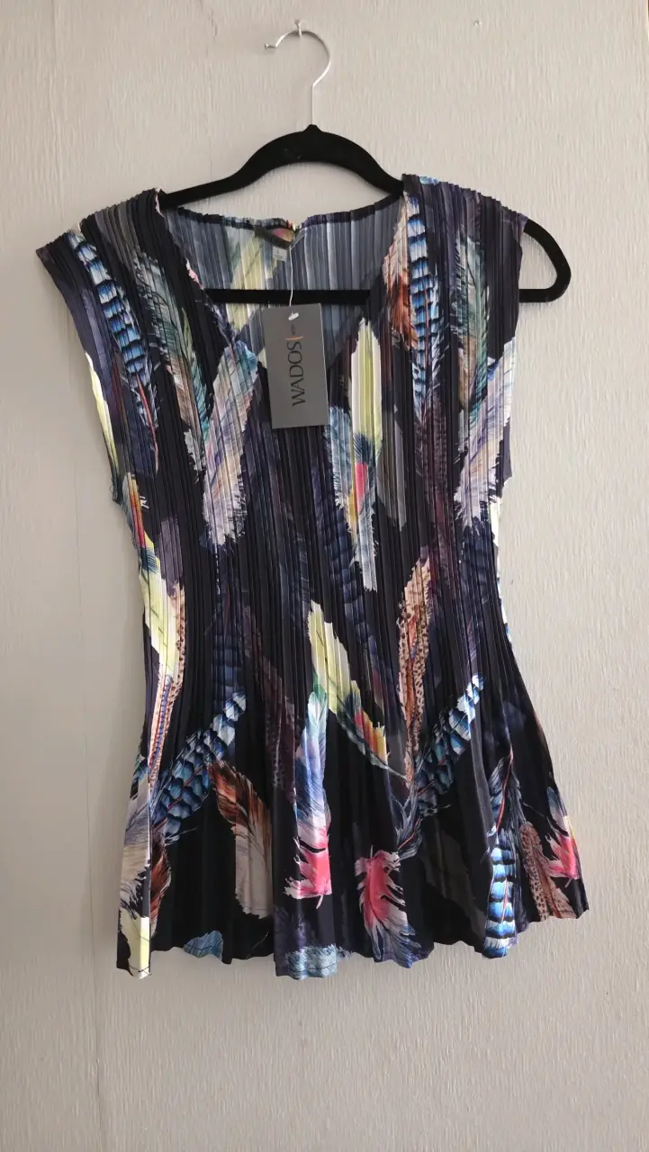 Blusa plisada colorida Wados - 1
