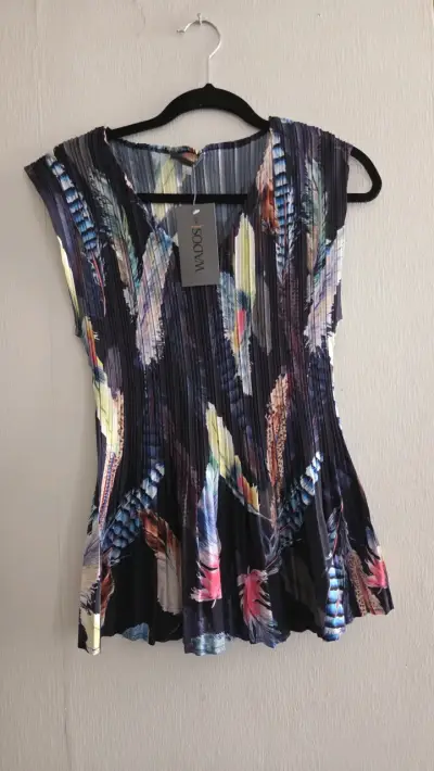 Blusa plisada colorida Wados - miniatura 1