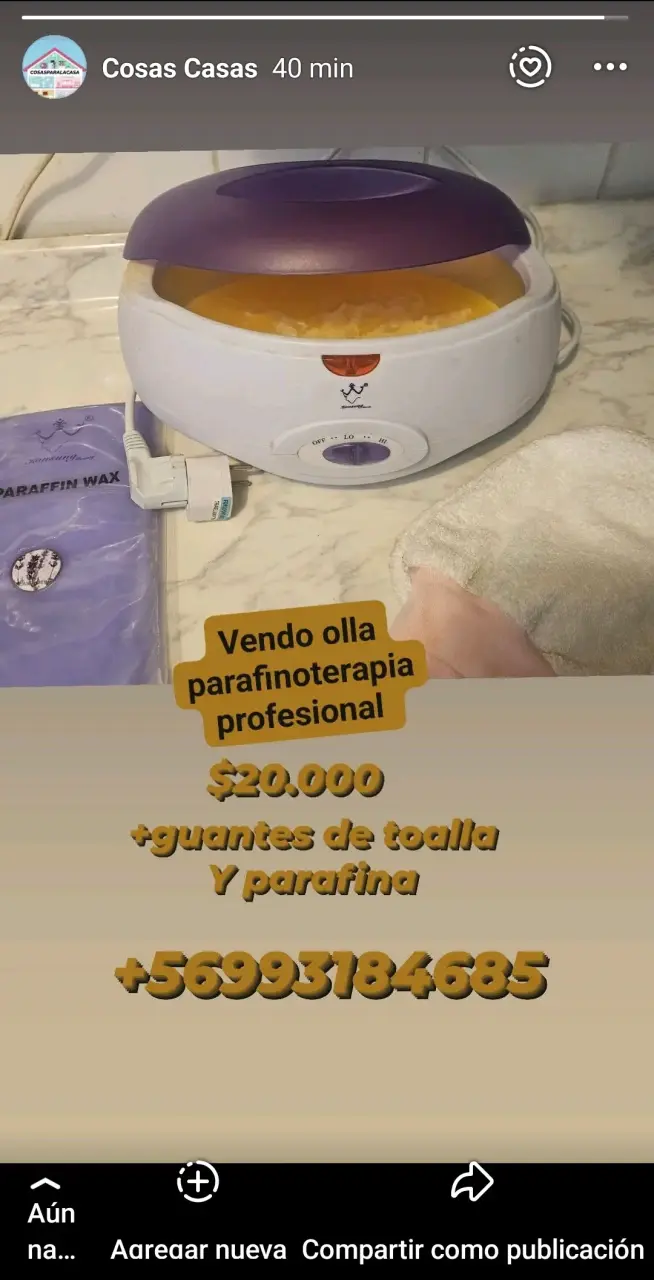Olla de parafinoterapia profesional - 1