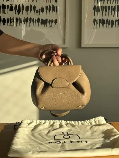 Bolso Polène café claro - miniatura 2