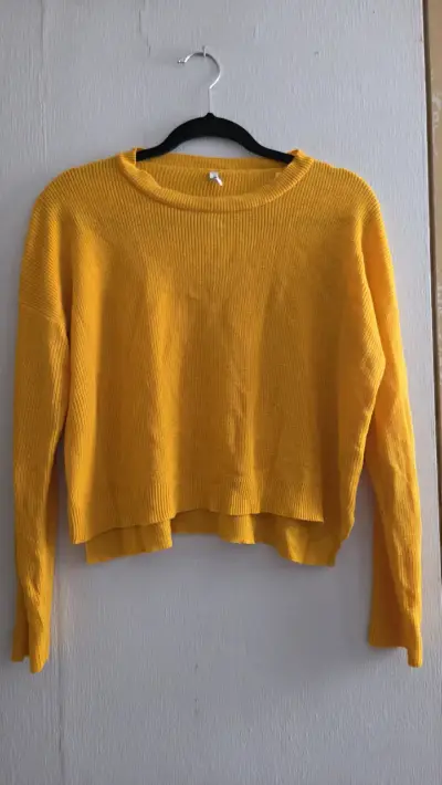 Suéter amarillo/mostaza brillante - miniatura 1