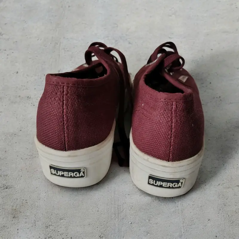 Zapatillas Superga Burdeo - 2