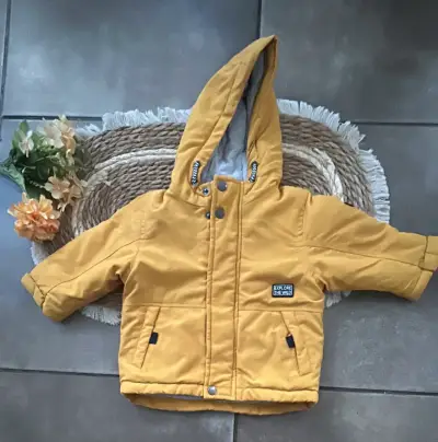 Chaqueta amarilla infantil talla 12 meses/74 cm - miniatura 1