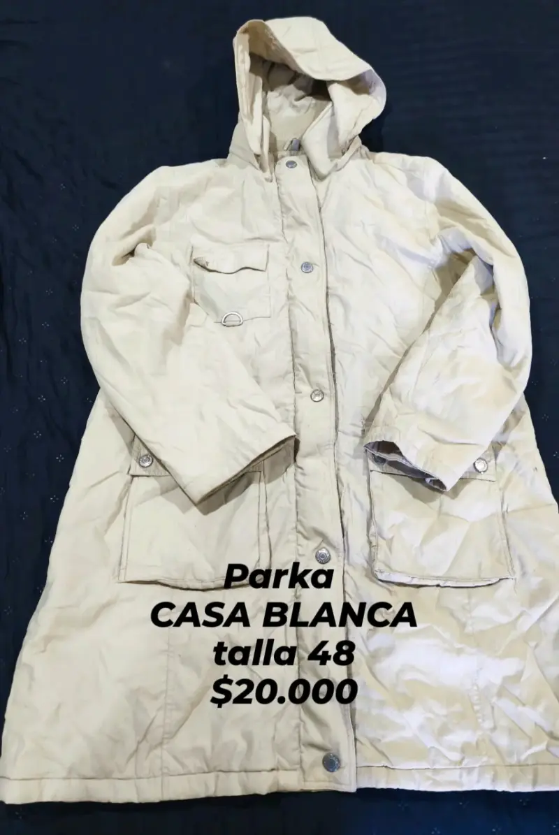 Parka verde Fisherfield talla 38 - 2