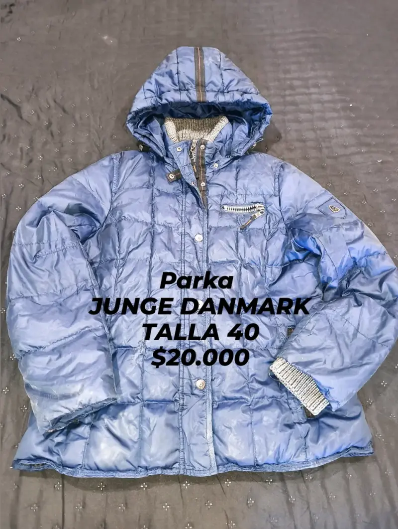 Parka verde Fisherfield talla 38 - 4