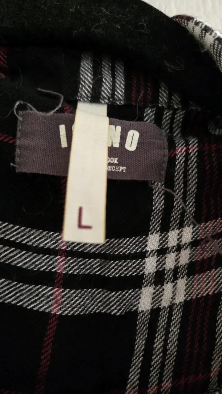 Camisa a cuadros con bolsillos - 3