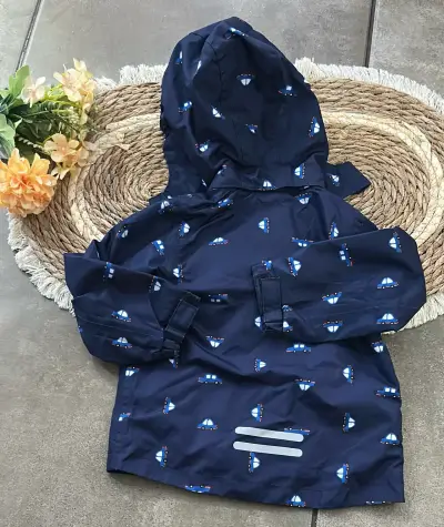 Chaqueta impermeable para niños talla 2 años - miniatura 2