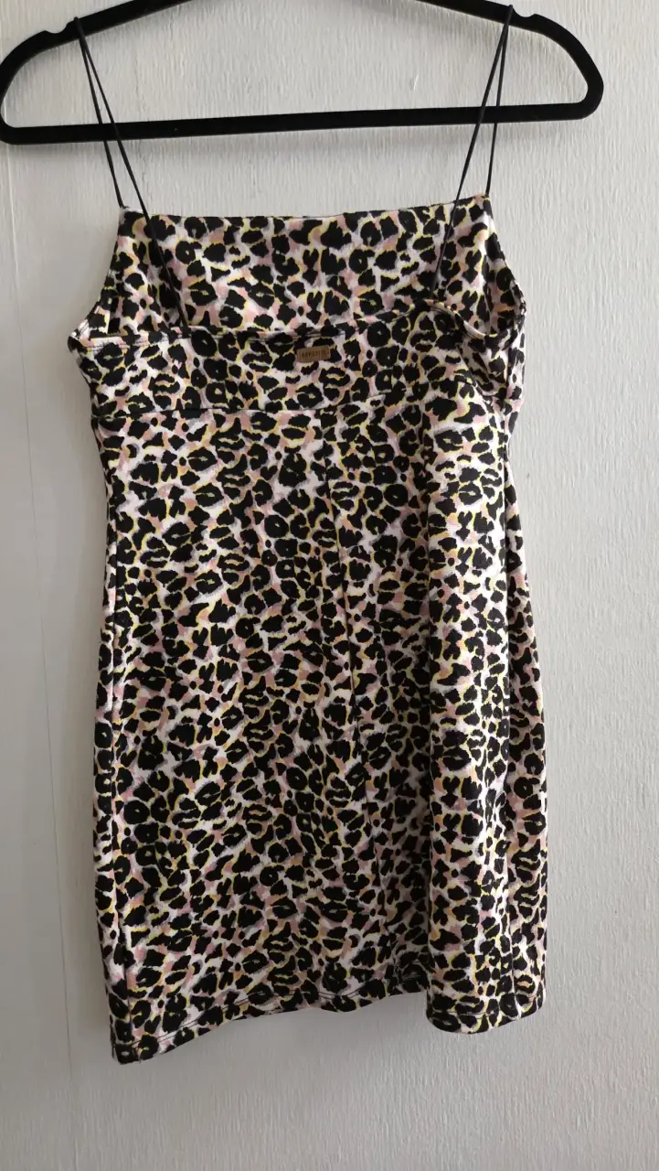 Vestido estampado leopardo - 2