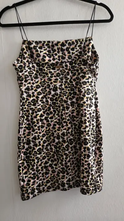 Vestido estampado leopardo - miniatura 2