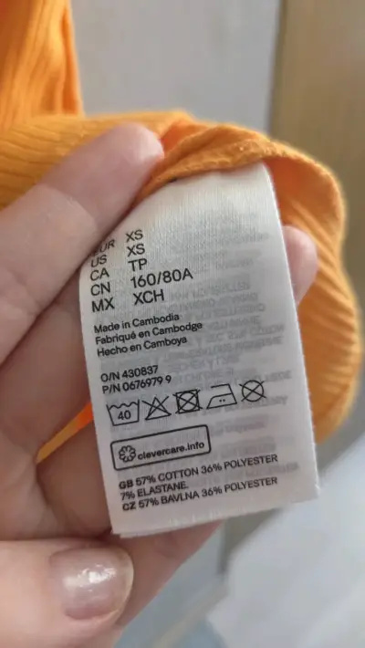 Vestido corto naranjo - miniatura 3