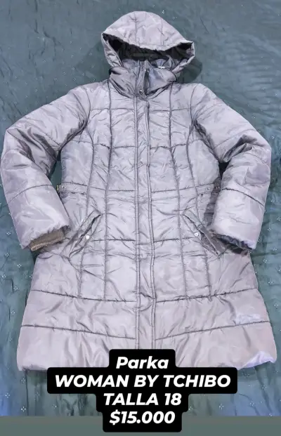 Parka gris Tchibo Mujer Talla 18 - miniatura 1