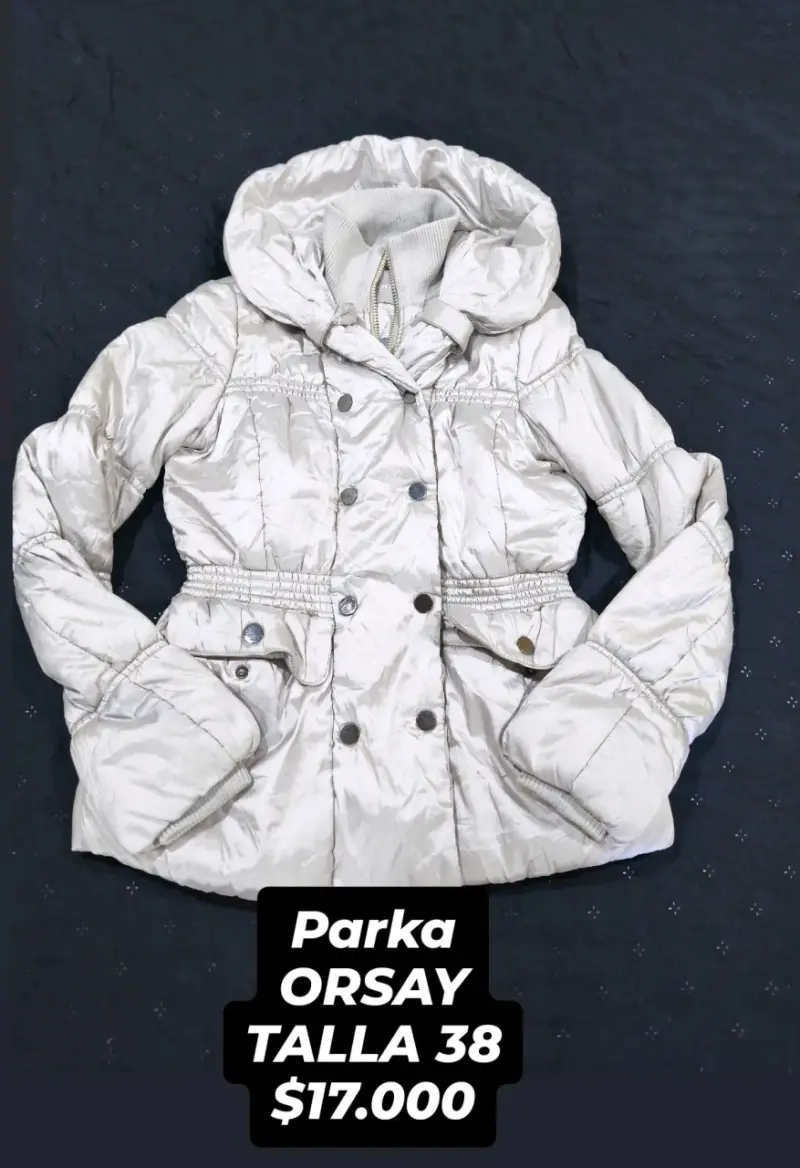 Parka gris Tchibo Mujer Talla 18 - 3