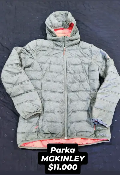 Parka gris Tchibo Mujer Talla 18 - miniatura 6