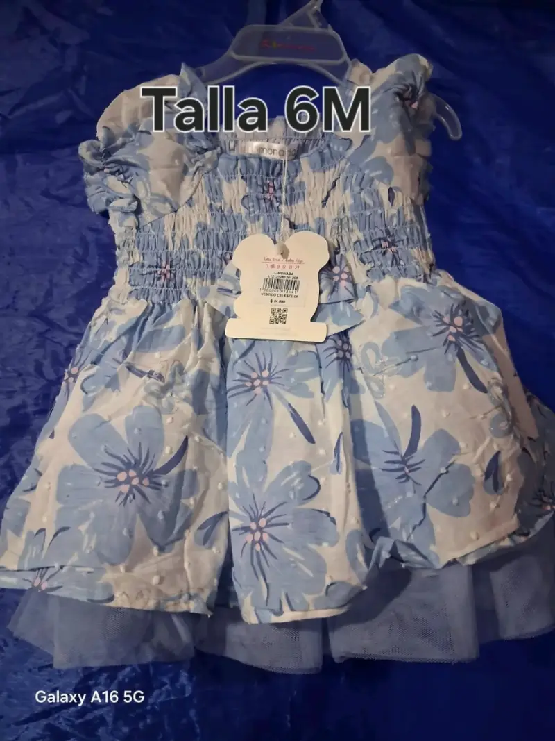 Vestidos Limonada tallas 3 y 6 Meses - 2