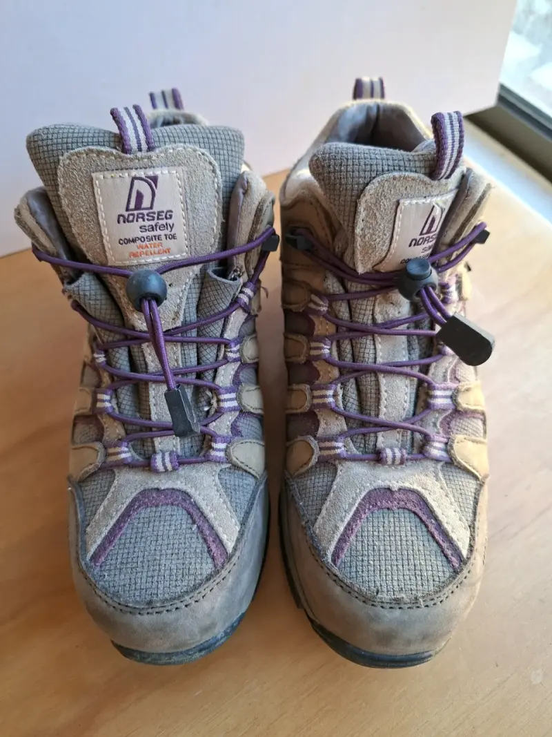 Zapato de seguridad mujer Norseg beige - 2