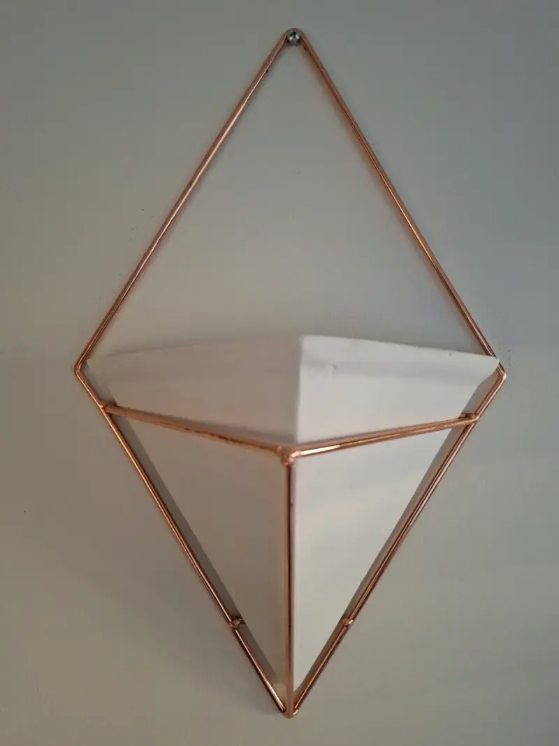 2 Maceteros de pared geométrico - 1