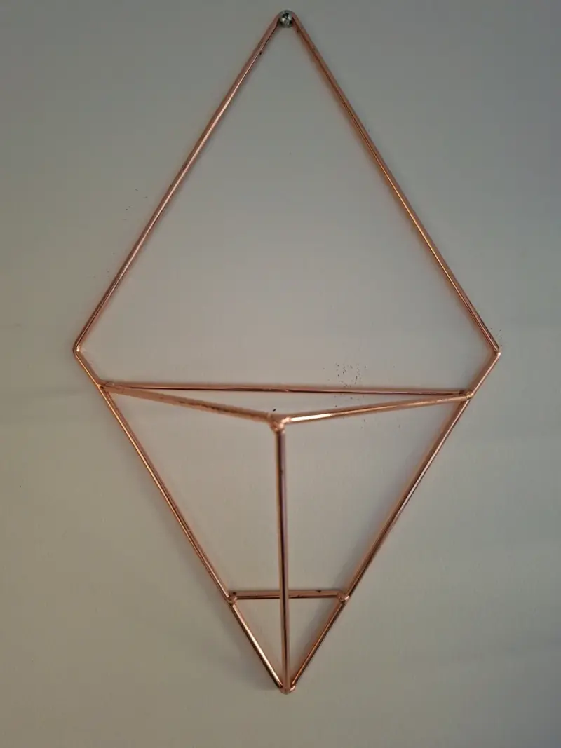 2 Maceteros de pared geométrico - 2
