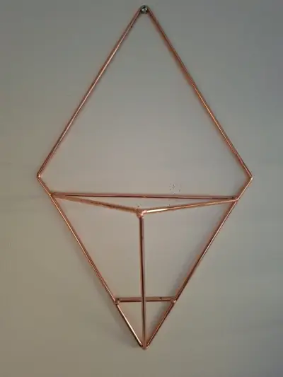 2 Maceteros de pared geométrico - miniatura 2