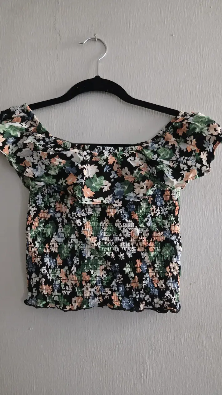 Top floral de verano - 1