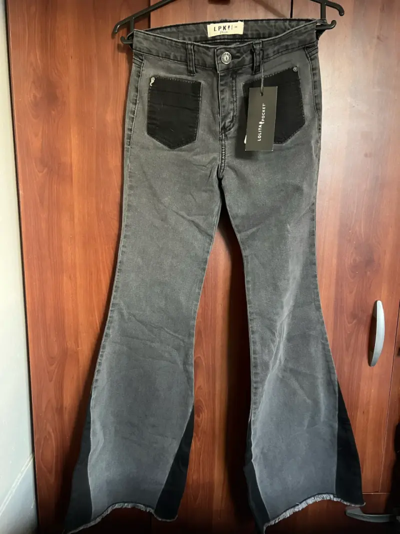 Jeans negros LPK talla 34 - 3