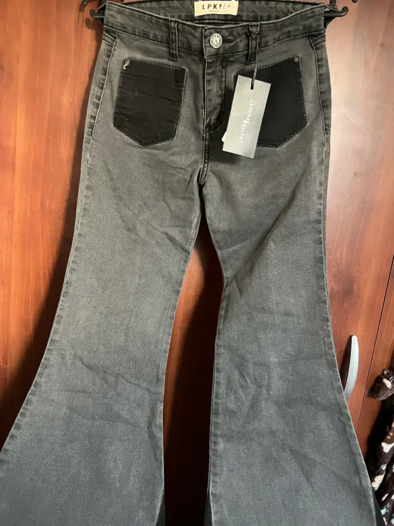 Jeans negros LPK talla 34 - 5