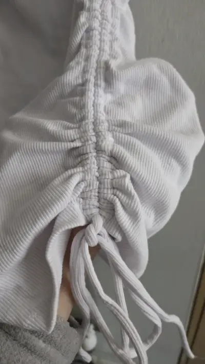 Vestido ajustado blanco - miniatura 2
