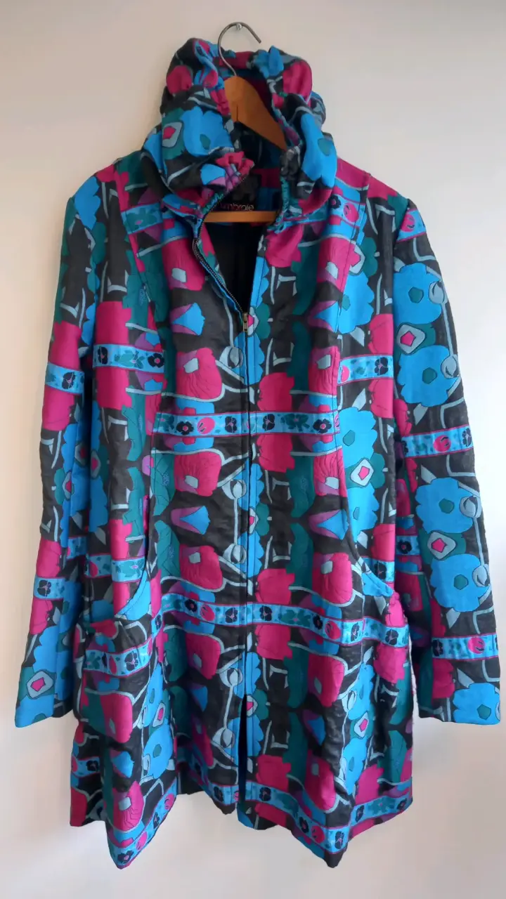 Chaqueta floral colorido - 1