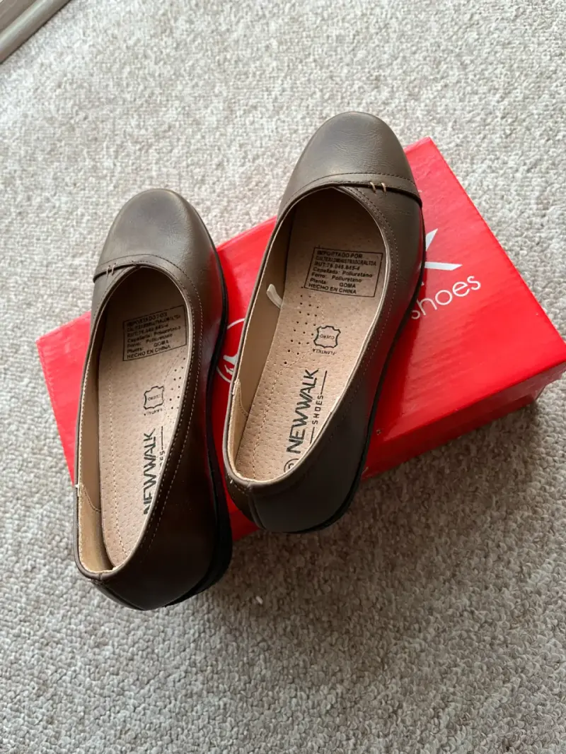 Bailarinas marrones New Walk - 1