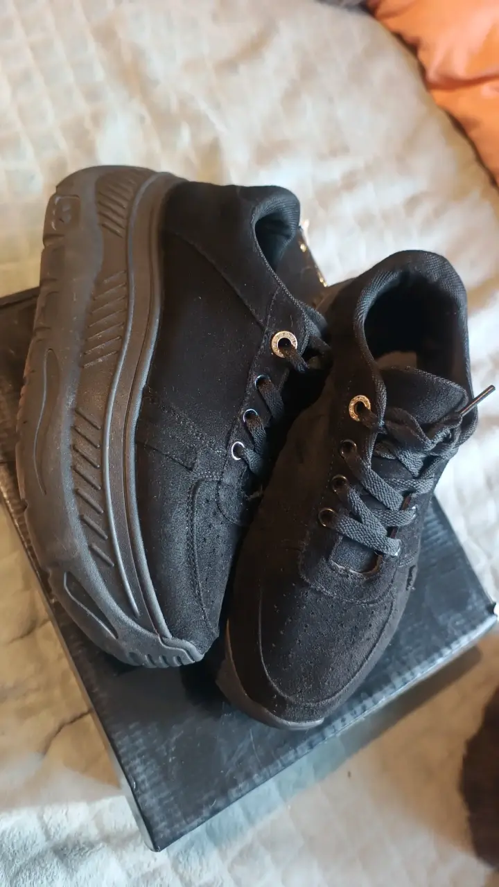 Zapatillas negras con plataforma - 4