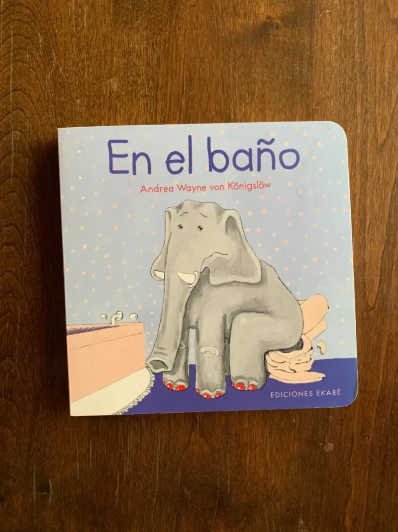 Libro infantil 'En el baño'
