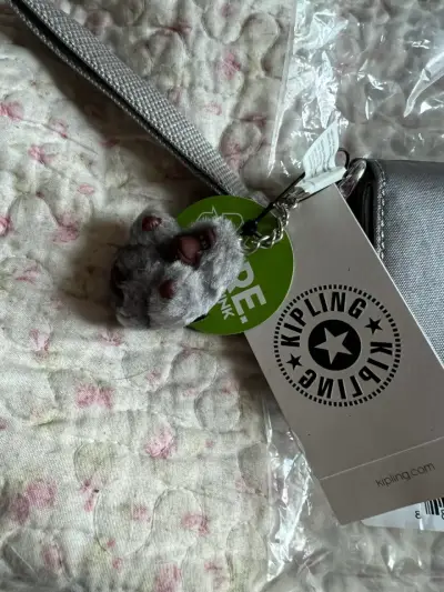 Billetera gris con logo - miniatura 2