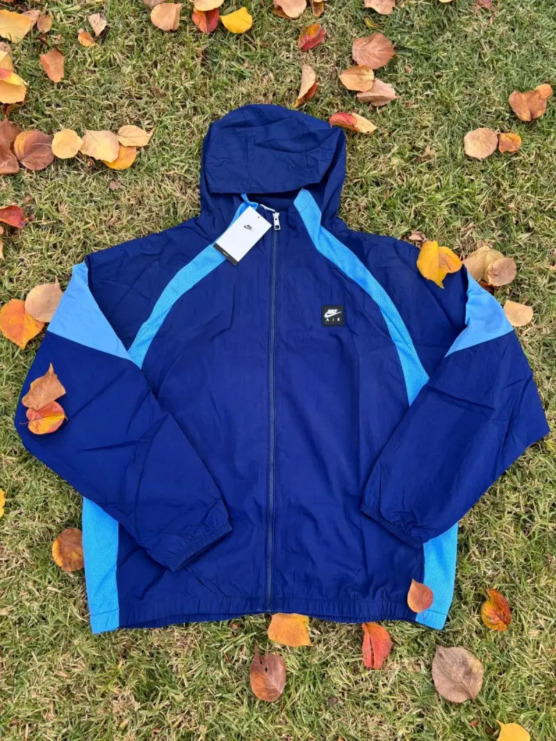 Chaqueta cortaviento azul Nike - 1