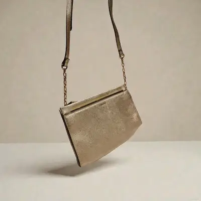 Cartera dorada Aldo fiesta - miniatura 1