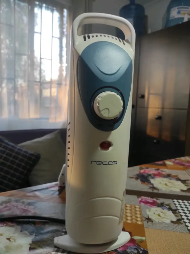 Calefactor eléctrico Recco blanco