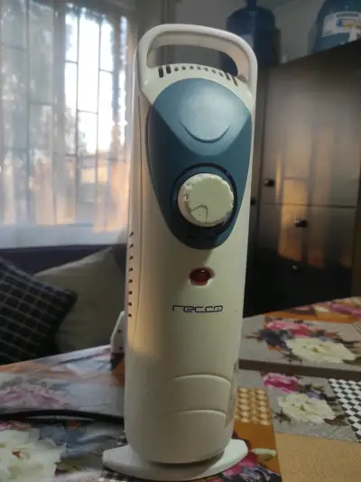 Calefactor eléctrico Recco blanco - miniatura 1