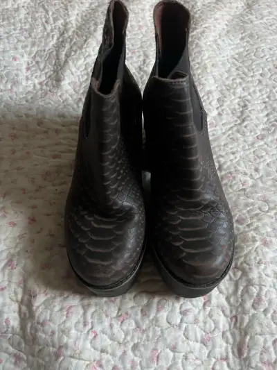 Botines negros con plataforma - miniatura 3