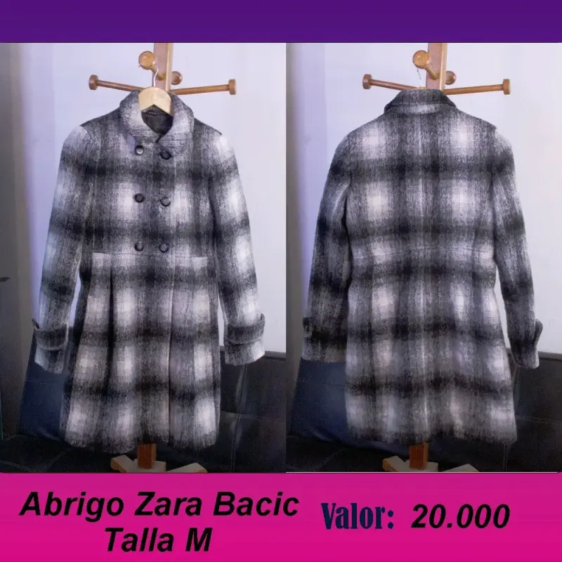 Abrigo Zara Bacic Talla M