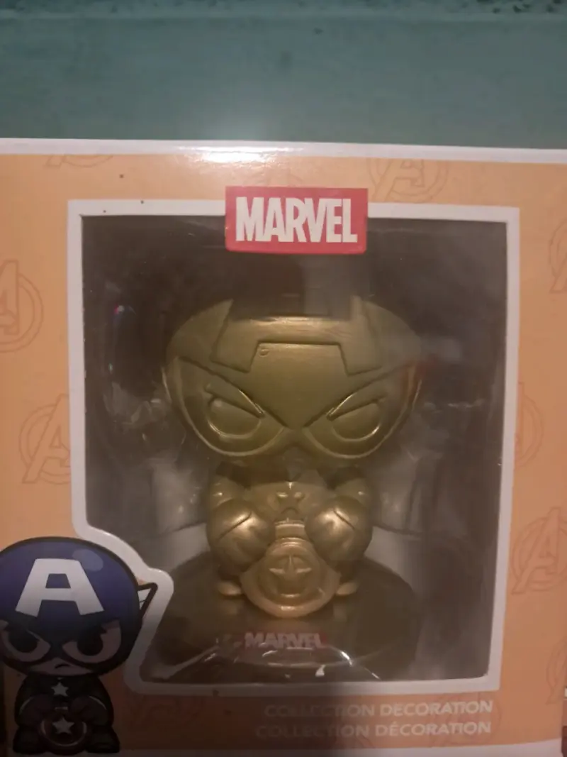 Figuras Marvel Iron Man y Capitán América - 2