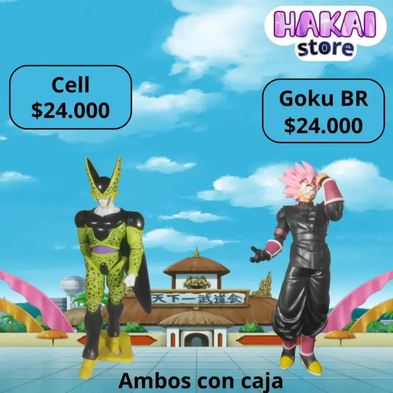 Figuras de acción Cell o  Goku Black
