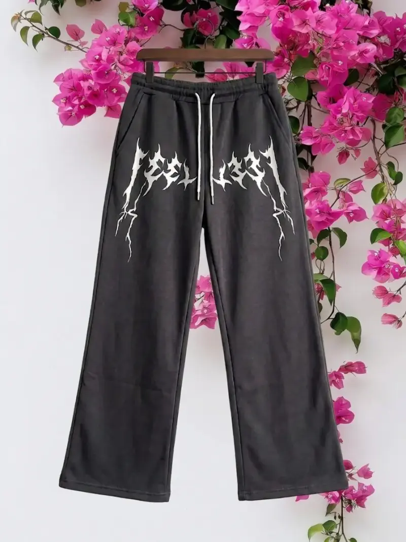 Pantalones deportivos grises