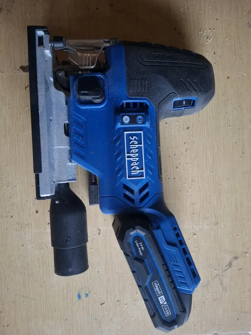 Sierra caladora Scheppach azul - 2