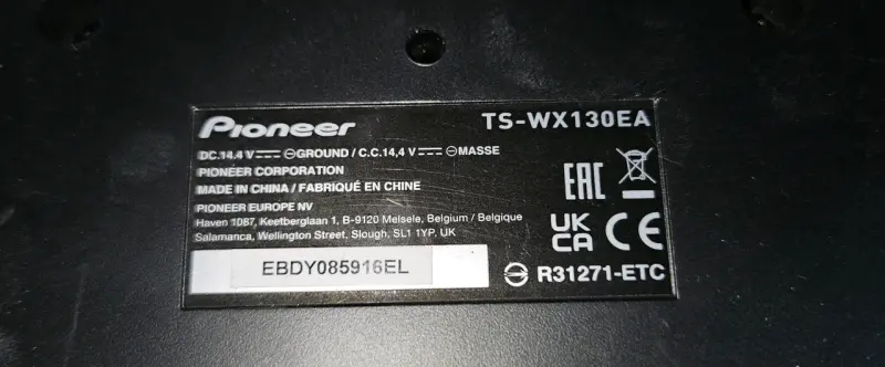 Subwoofer activo Pioneer TS-WX130EA - 3