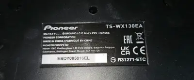Subwoofer activo Pioneer TS-WX130EA - miniatura 3