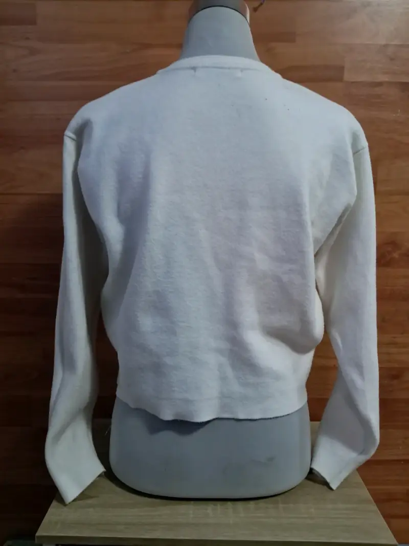 Polerón blanco con estampado 'REAL' - 2