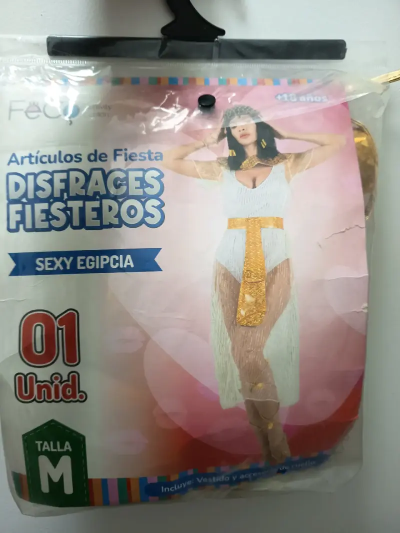 Disfraz Sexy Egipcia Talla M - 1