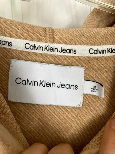 Polerón Calvin Klein beige - miniatura 3